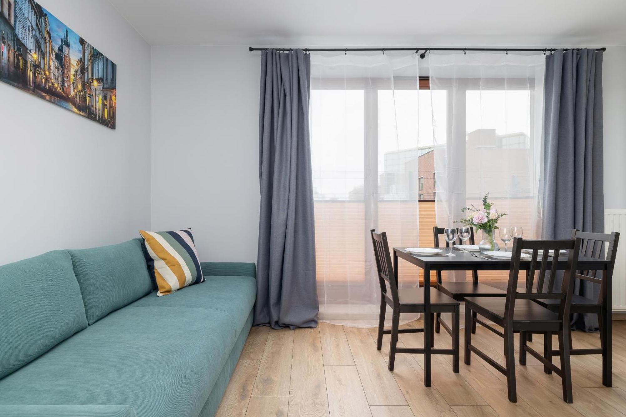 Stylish Apartment With Balcony & Parking Cracow By Noclegi Renters Krakow Exterior photo